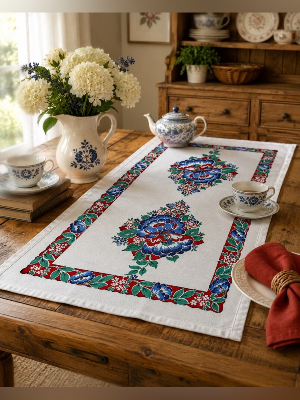 Vintage Linen Tea Towel 26 1/2” x 16 1/2”